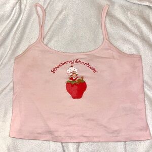 Strawberry Shortcake Crop Top